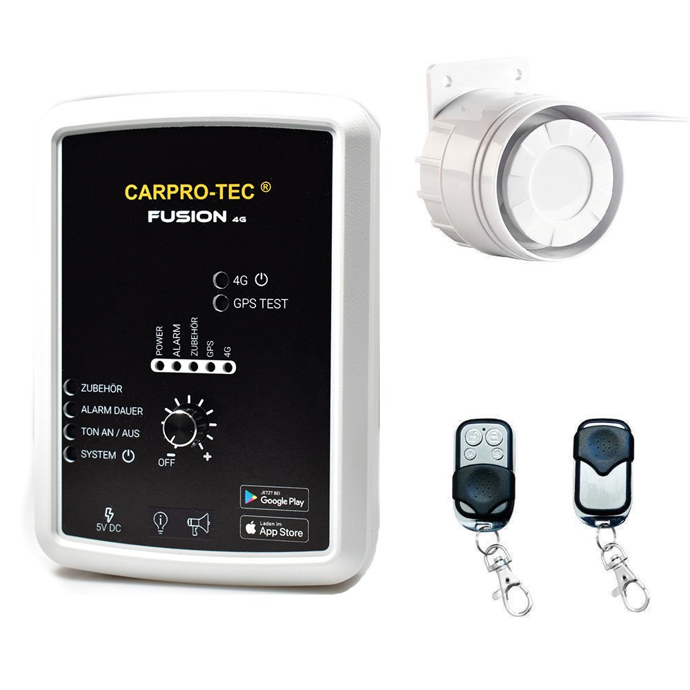 Bild 1 von CarPro-Tec® Fusion 4G LTE Fahrzeug Alarmanlage mit GPS-Ortung inkl. SIM-Karte