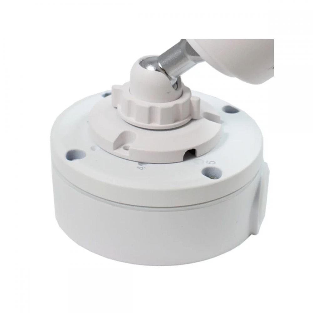 Bild 1 von Safe2Home® Kamera Montagesockel für Funk / POE Kameras - Wasserfest - Videokamera Montagebox Weiß