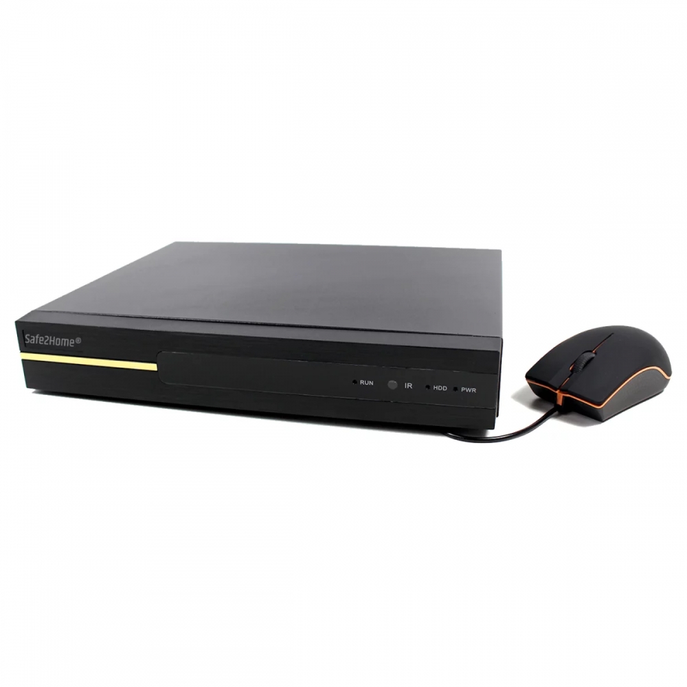 Bild 1 von Safe2Home® 4K POE 8 Kanal Rekorder 3TB - 4K UHD POE Rekorder mit Festplatte und POE LAN Ausgängen