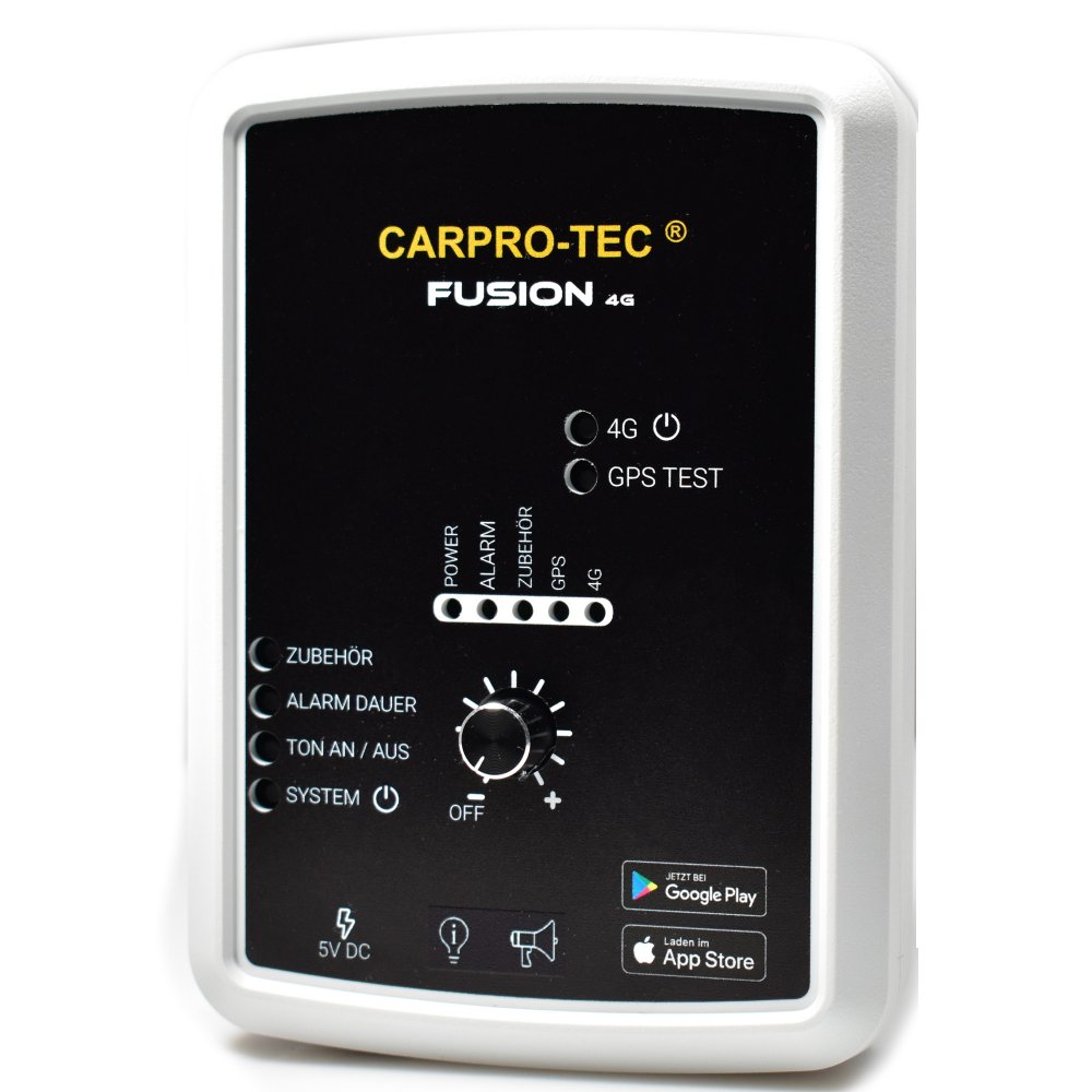Bild 1 von CarPro-Tec® Fusion 4G LTE Fahrzeug Alarmanlage mit GPS-Ortung inkl. SIM-Karte