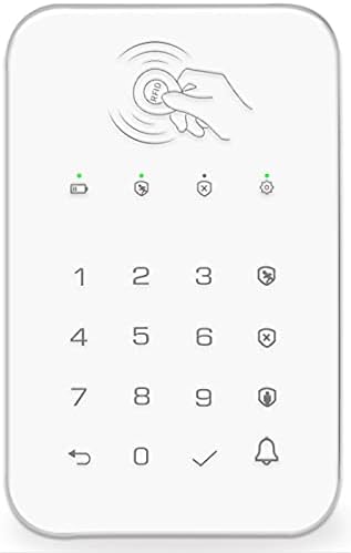 Bild 1 von baer Funk Key Pad mit Tag-Reader V2 weiss für KT1 & KT2