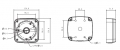 Bild 2 von Lupus Montagebox Type B Lupusec Aluminium