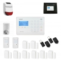 Safe2Home® Funk Alarmanlagen Grosses Set SP210 WIFI GSM SMS mit Steckdose