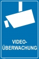 Aufkleber Videoüberwachung 150x100 mm