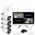 Safe2Home® Funk Überwachungskamera 4-8 Kanal Set 1 TB - inklusive 4x Full HD Cam Nachtsicht