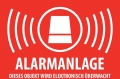 baer Aufkleber Alarmanlage 70x50 mm