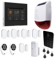 Bild 1 von baer KT1 GSM/WLAN Alarmanlagen Komplettsystem, Alarm Kit Haus, Haussicherheits Set